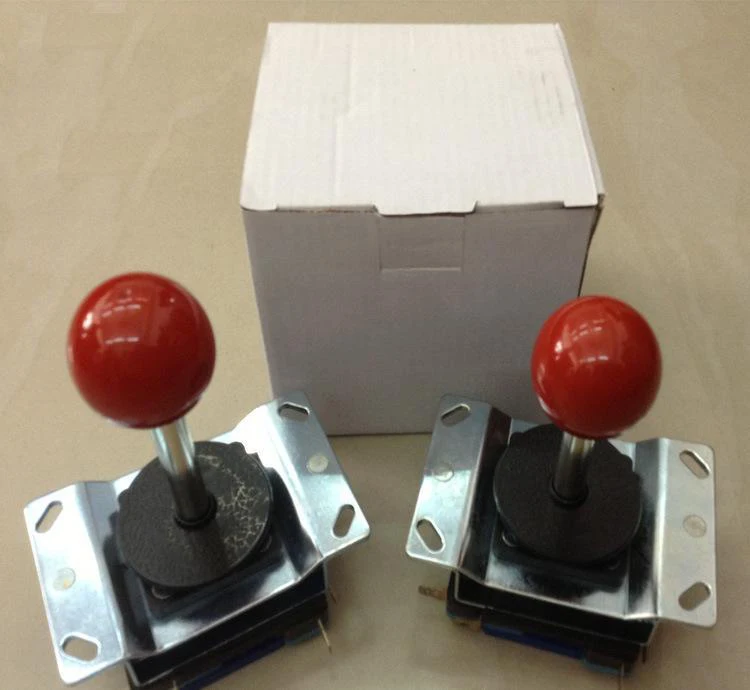 

Free shipping 2pcs Joystick Long shaft 8 way joystick with Microswitch game cabinet parts for coin operated arcade game machine