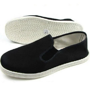 

Tai ji Chinese Kung Fu Hand-stitched Cotton Cloth Shoes Traditional Kung Fu Taichi Wing Chun Footwear