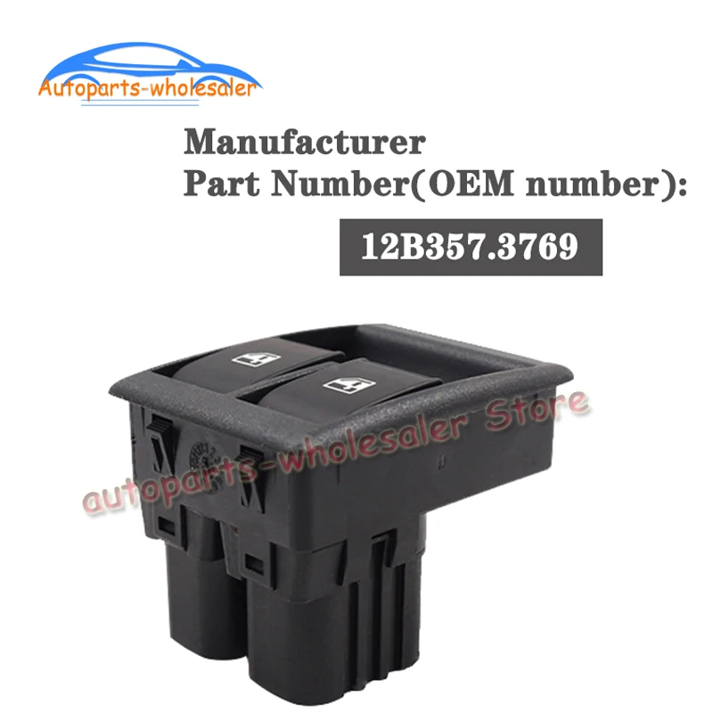 

High Quality 12B3573769 12B357.3769 Fit For Lada Power Window Switch Button car accessories