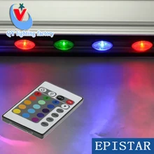 FedEx DHL Сад Квадратный для наружного использования вниз свет 9 Вт мойка стены мыть RGB/теплый/белый/красный/зеленый/синий/желтый прожектор