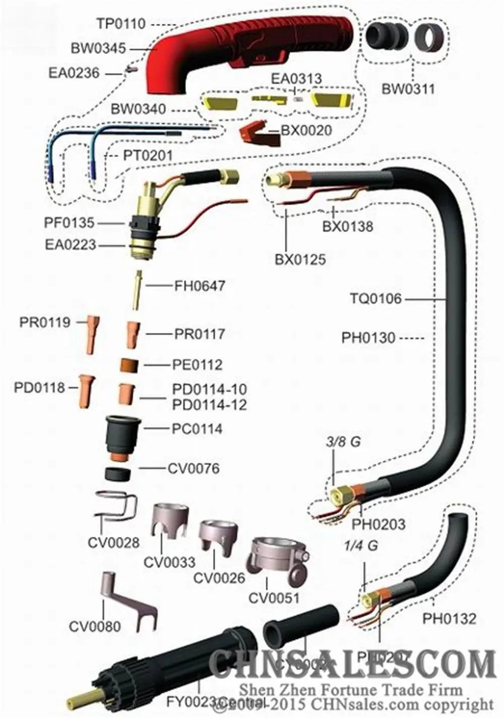 2 шт. плазменный резафонарь Trafimet S75 S105|Сварочные сопла| |