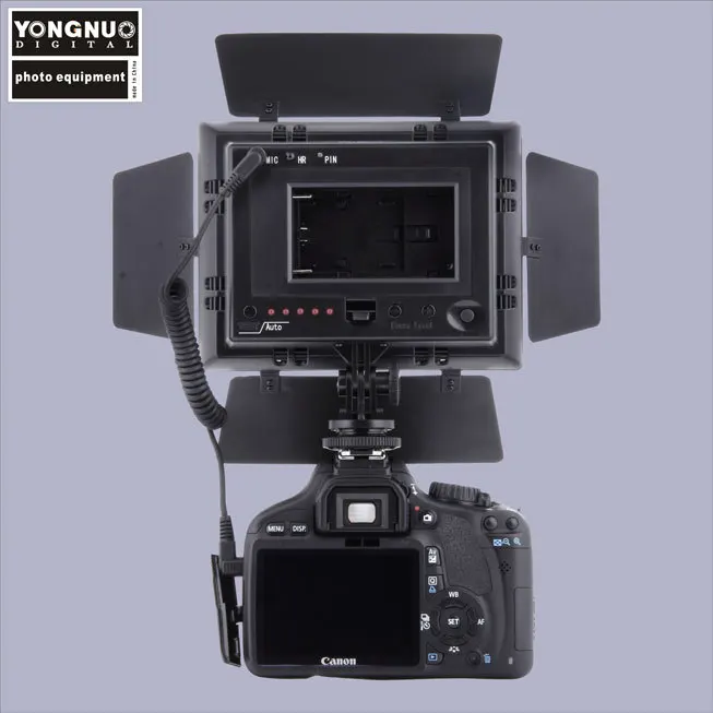 Yongnuo YN-160 II, светодиодный светильник для Canon 650D 5D Mark II 6D 7D 60D 600D 550D+ с номером отслеживания