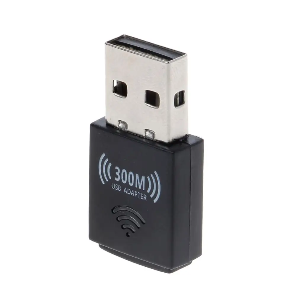 Мини 300mbps USB RTL8192 Wifi Dongle WiFi адаптер беспроводной приемник сетевая карта антенна 802