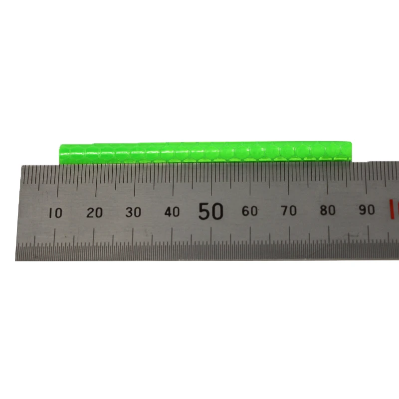 Perfect 12Pcs Bicycle Mountain Bike Riding Wheel Rim Spoke Mount Clip Tube Warning Light Strip Reflector Reflective Outdoor 75mm 2