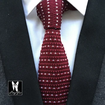 

2017 Classic Pattern Knitted Ties Wedding Party Casual Knitting Necktie 070