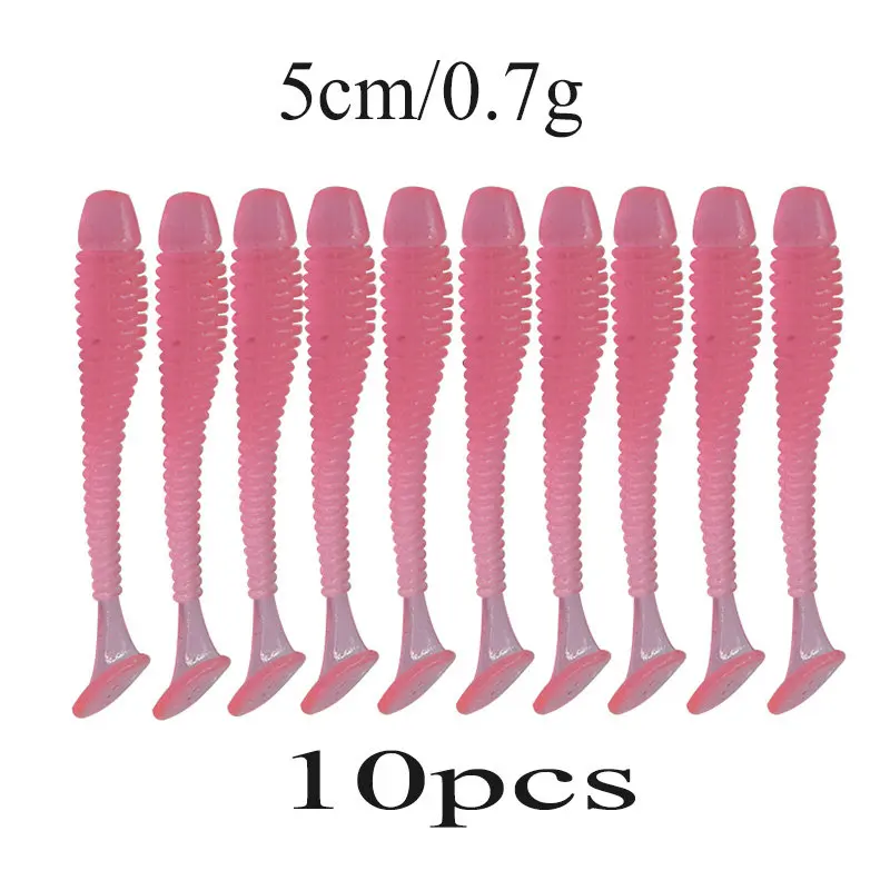 10 шт./лот, воблеры, Мягкая приманка, Сатурн, червь, 0,7 г, 4,7 см, плавающие приманки, силиконовая Мягкая приманка для ловли карпа, искусственная Мягкая наживка для рыбалки - Цвет: A