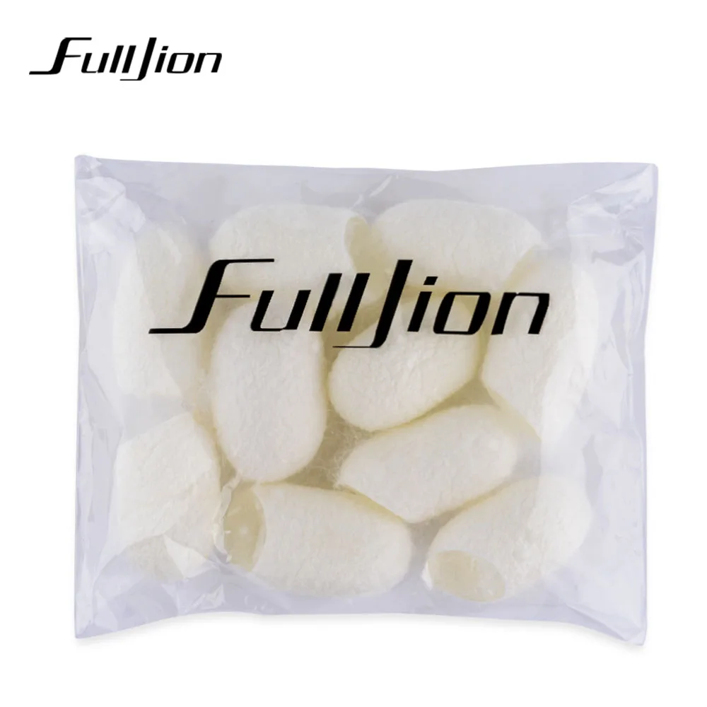 Fulljion 20 шт. натуральный Шелкопряд коконы для ухода за лицом очищающее средство