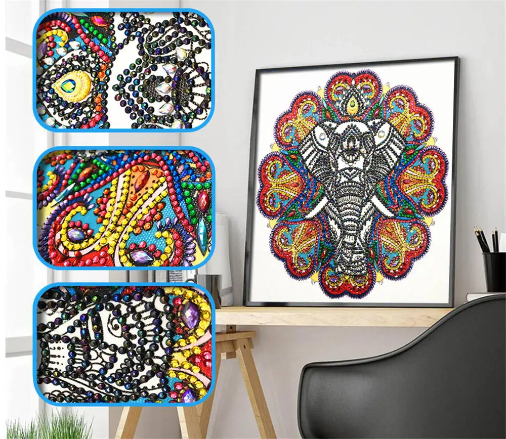 

Special Diamond Painting Religions Pattern Combination Modern Pattern DIY 5D Part Drill Cross Stitch Crystal Art painting