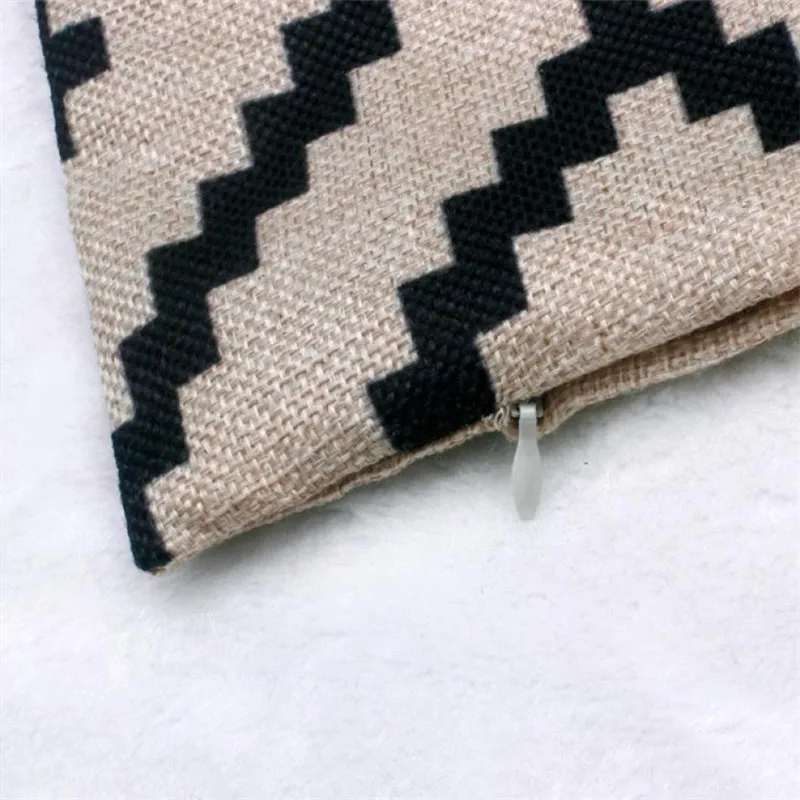 Geometric Argyle Linen Throw Pillow Case Cushion Cover Home Decor04