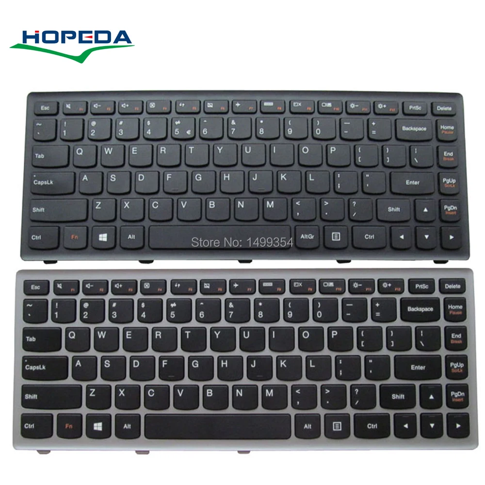 Новая клавиатура для ноутбука Lenovo G400s G405s G410s Z410 S410p FLEX 14 FLEX14g сменная