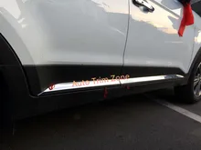 4 UNIDS ABS Exterior Inferior Puerta Lateral Molduras Para Hyundai Creta/ix25 2014-2017