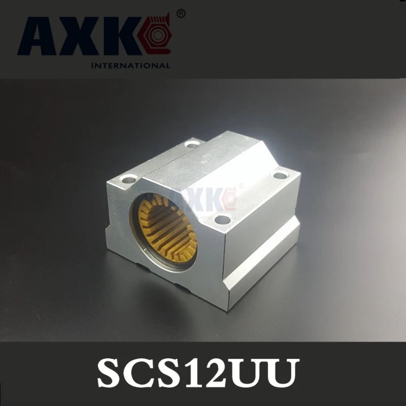 Sc12uu Scs12uu Scs12uu-s 12 мм коррозионно-стойкий пластиковый ползунок для пыли пластиковые шариковые подшипники линейного движения Блок Скольжения Втулка