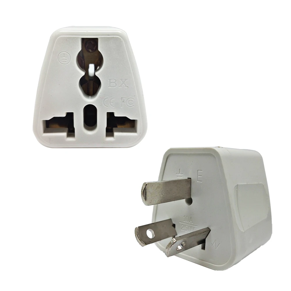 10pcs per pack universal to australia New Zealand pin travel adaptorin