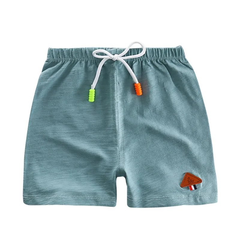 

Summer Beach Shorts for boy Baby Infant Boy Shorts Casual Embroidery Children's Shorts Trousers Clothing Elastic Waist Thin Kids
