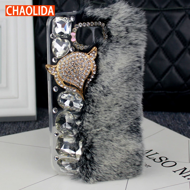 

CHAOLIDA Fancy Women Luxury Mobile Phone Holder for Samsung S6 Esge Plus S7 Edge S8 Plus Phone Protect Antigravity
