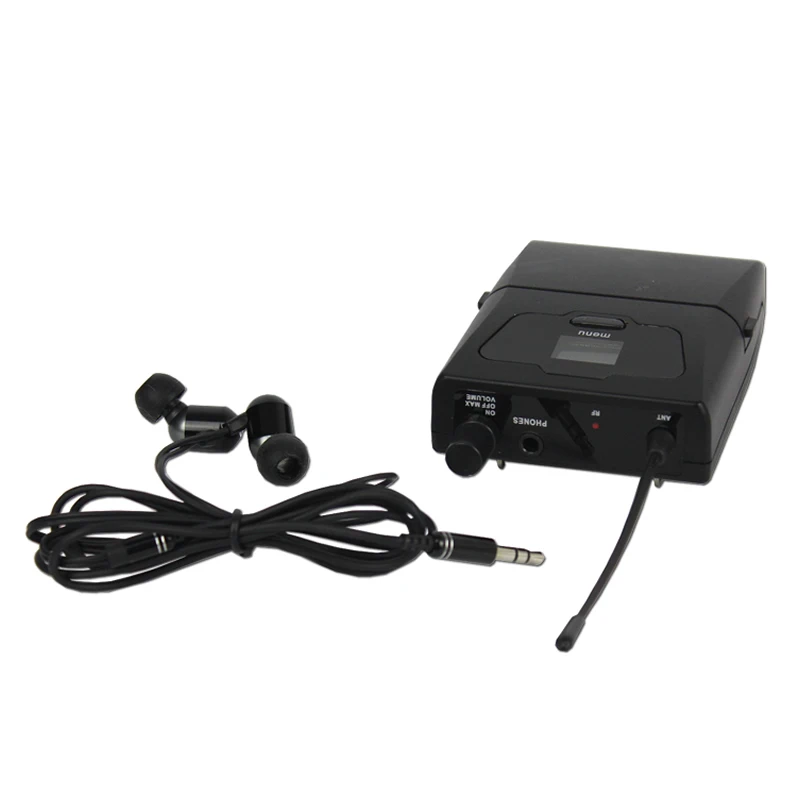 

Professional Wireless In Ear Monitor System In ear Headphones Monitoring for Stage Performance only 1 Receiver+Earphones