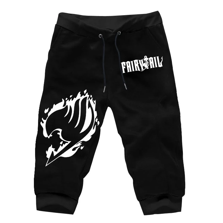 Black Fairy Tail Joggers Pants