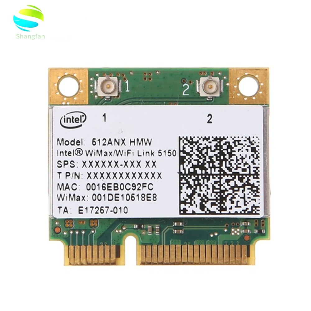 Wi-Fi карты для intel 5100AN 512 622anhmw Hafi Mini PCIe SPS: 572507-001 Беспроводной WLAN Wifi карта модуль для hp ноутбука