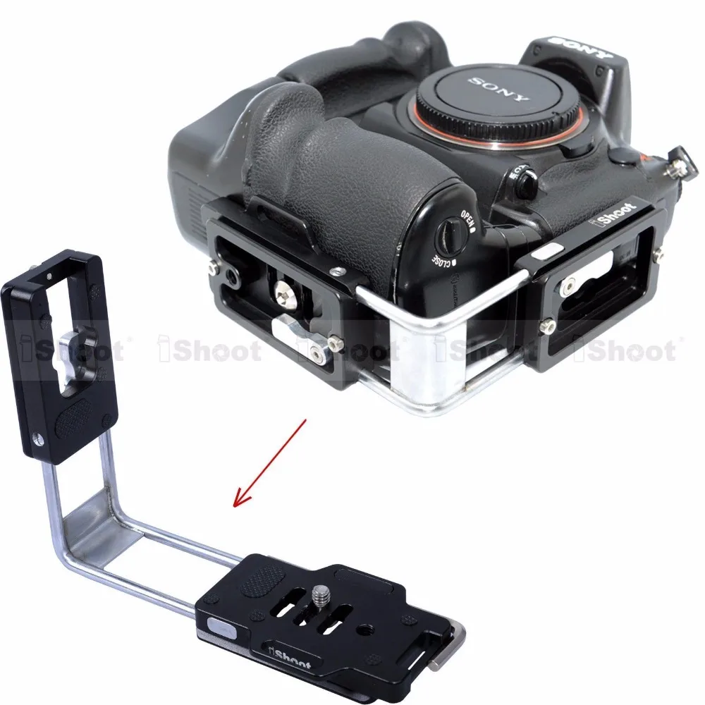 

Universa Quick Release L Plate Bracket Grip Vertical Shoot L Bracket for Sony a99/a77/a65/a58/a57/a55/a37/a35/a33/a900/a330/a350