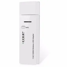 EDUP 5 ГГц Использование беспроводной Wi-Fi адаптер высокое Скорость 1200 Мбит/с 802.11ac Wi-Fi приемник Высокое качество USB адаптер Ethernet Окна Mac OS