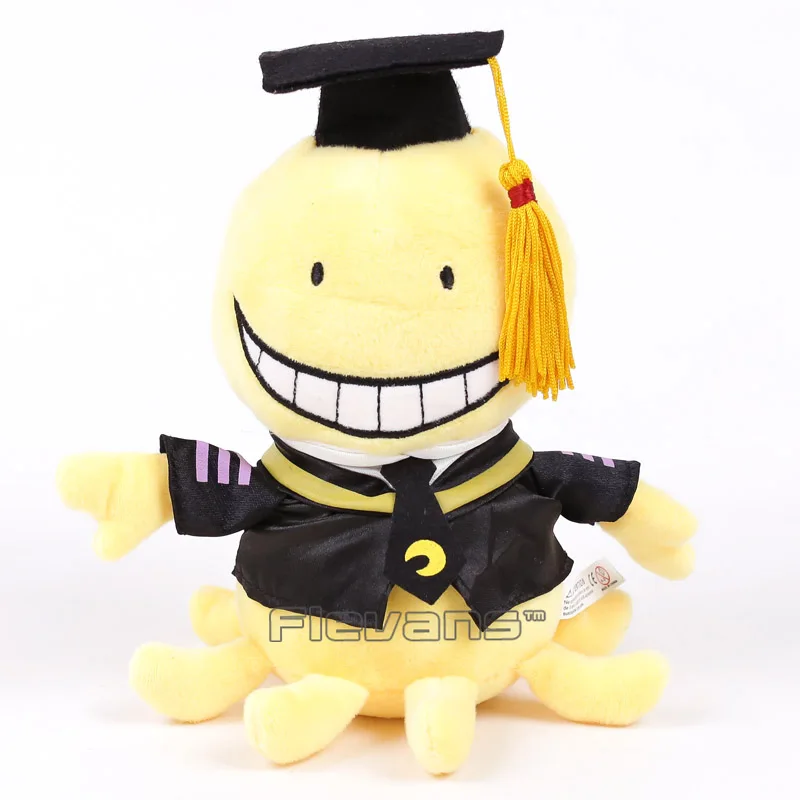 Аниме мультфильм убийца класс Korosensei Плюшевые игрушки Мягкая кукла 19 см/29 см