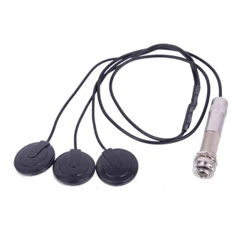 

Universal Pickup Piezo Transducer for Acoustic Ukulele Guitar Mandolin Violin Sliver Black Guitar Parts & Accessories 6.35mm