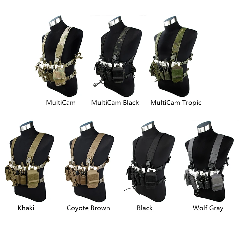 TMC D Mittsu Грудь снаряжение тактический жилет Cordura охотничий страйкбол МОЛЛ журнал