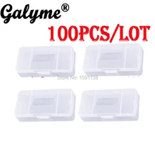 100 шт/партия, новая распродажа, прозрачная пластиковая защитная игра футляр, пылезащитный чехол, пригодный для GameboyAdvance GBO DMG Shell Boy Advance