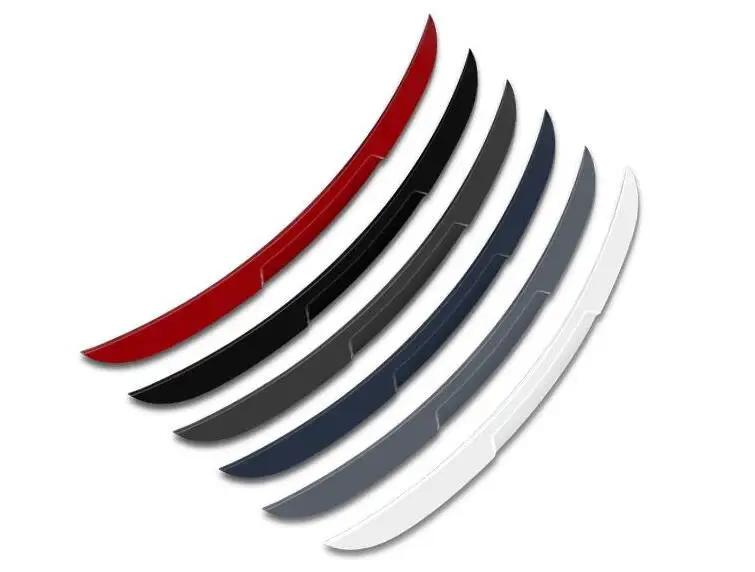 

High quality ABS paint Car rear Trunk Lip Spoiler Wing Fits For MAZDA 3 M3 Axela 2014 2015 2016 2017 2018 2019 BY EMS