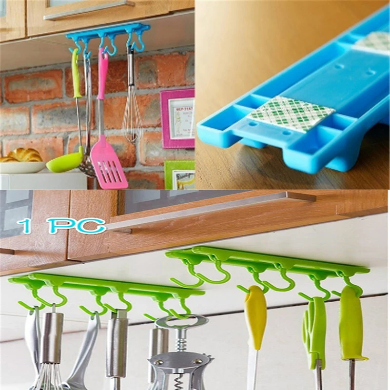 

Multifunctional wardrobe hook cabinet ceiling storage rack