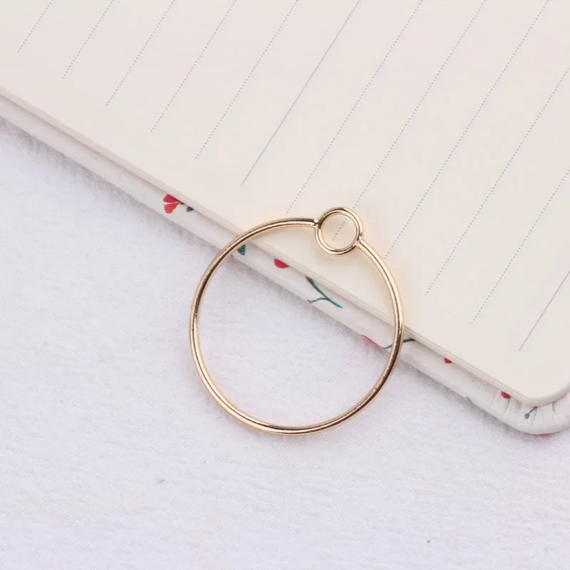 

10pcs Gold Heart Round Charms Connectors Jewelry Making Findings Pendants DIY Necklace Stud/Drop Earrings Accessories
