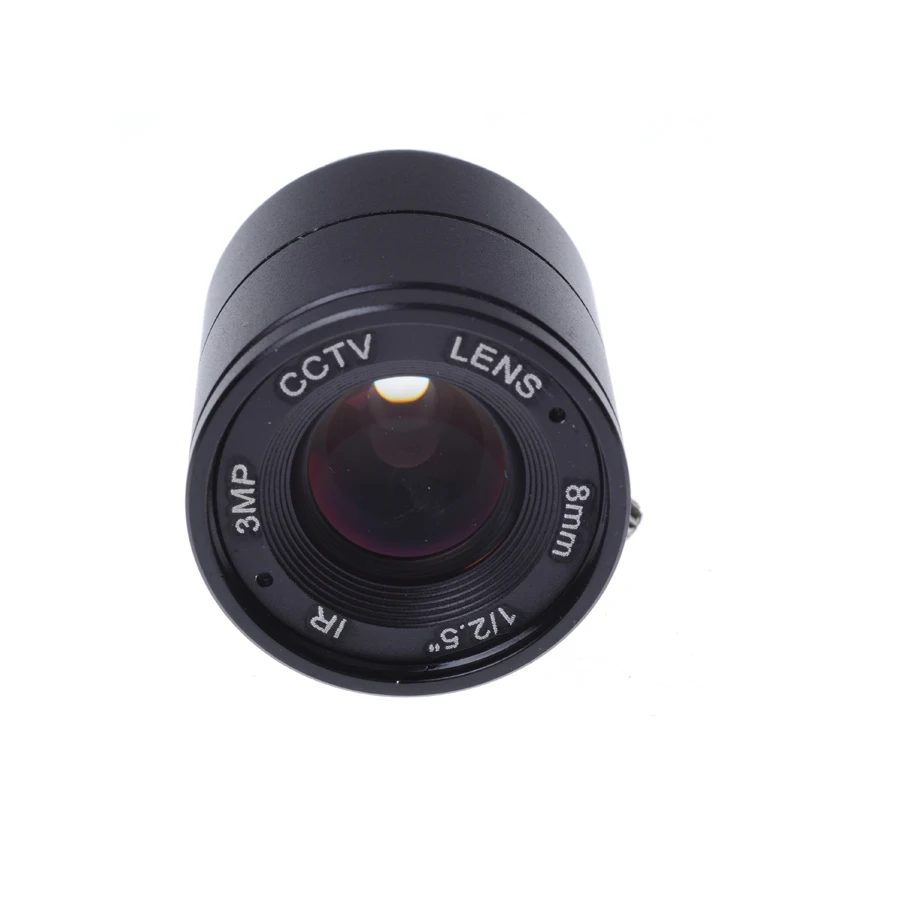 cctv объектив 8 мм 40 градусов 1/2. " 3MP F1.4 фиксированный CS Mount Mega lens 1080P HD cctv объектив для камеры видеонаблюдения