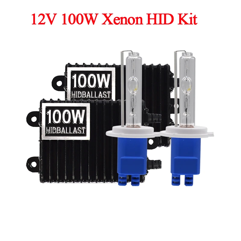 2020 новый супер быстрый Автомобильный фар 100 Вт HID ксеноновый комплект H7 H11 D2H H1 H3 HB3