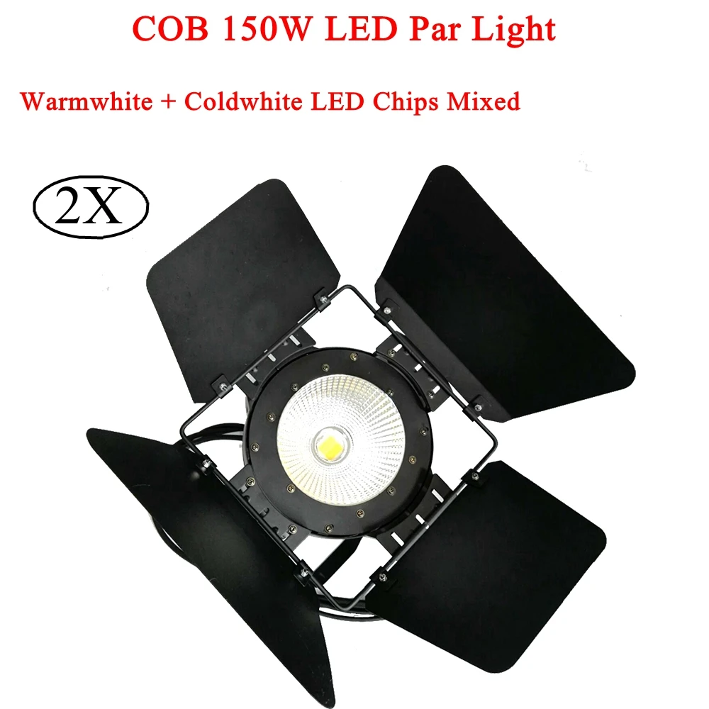 

LED Par COB Light 150W High Power Aluminium Disco DJ DMX Led Beam Wash Strobe Effect Stage Lighting Cool White and Warm White