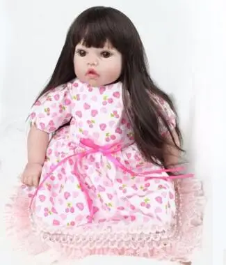 

reborn dolls babies Girl Brinquedos Gifts Baby Accompany Toy Enlightenment Dolls Lifelike Sleeping Real Reborn doll