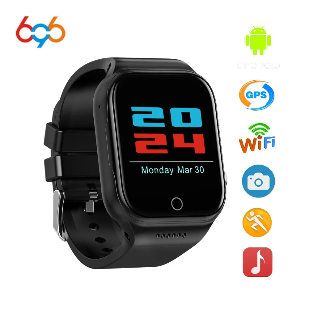 

696 X89 Smart Watch 1.54Inch android 5.1 MTK6580 Quad Core Bluetooth Electronics 3g SmartWatch with Battery 600MA GPS Wifi watch