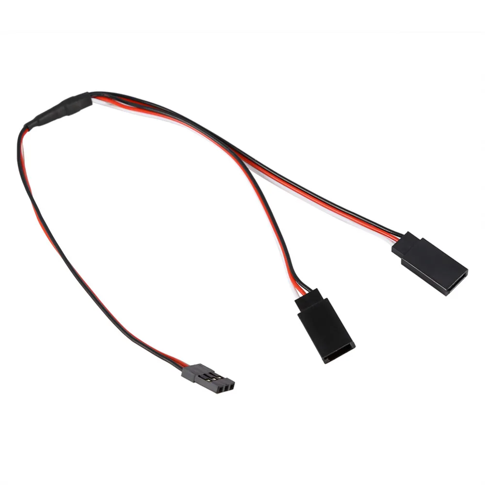 

1 pcs 300mm Servo Y Extension Wire Cable Servo Extension Y Wire Cord Connectors Cable for RC Car Plane Helicopter Hot