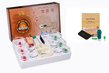 

12pcs acupuncture massage cupping therapy set thicken vacuum cupping explosion-proof magnetic massage can