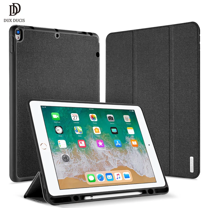 

DUX DUCIS PU Leather Case for iPad Pro 12.9 2017 Stand Magnetic Smart Cover for ipad Pro 12.9 inch With Pencil Holder Coque New