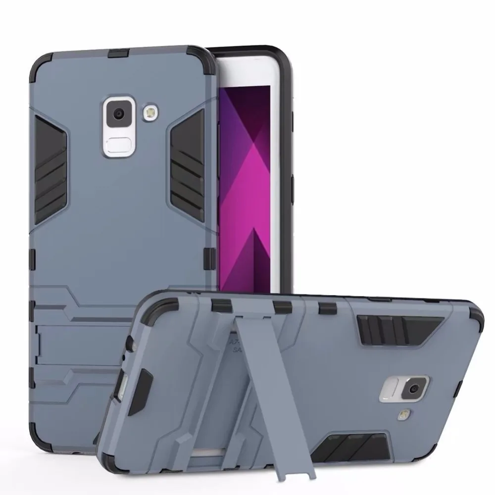 Shockprood Plastic Hard Case For Samsung Galaxy A8 Plus A8+ 2018 Cover