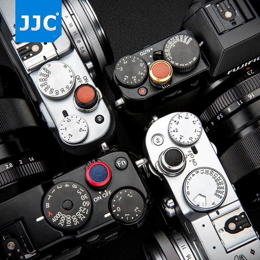 JJC Soft Camera Shutter Release Button Cap for Fuji Fujifilm X-T4 X-T3