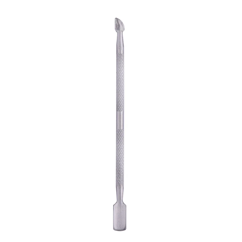 

1PCS 2 Way Use Nail Gel Art Tools Stainless Steel Cuticle Pusher Essential Cuticle Spoon Pusher Pedicure Manicure Tools