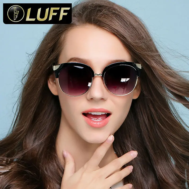 Ms. sun glasses round glasses frame sunglasses women brand designer new