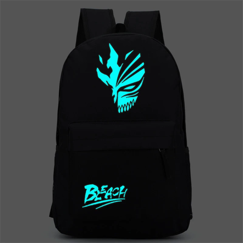 Bleach Ichigo Kurosaki Shoulders font b Bag b font Backpack font b School b font font