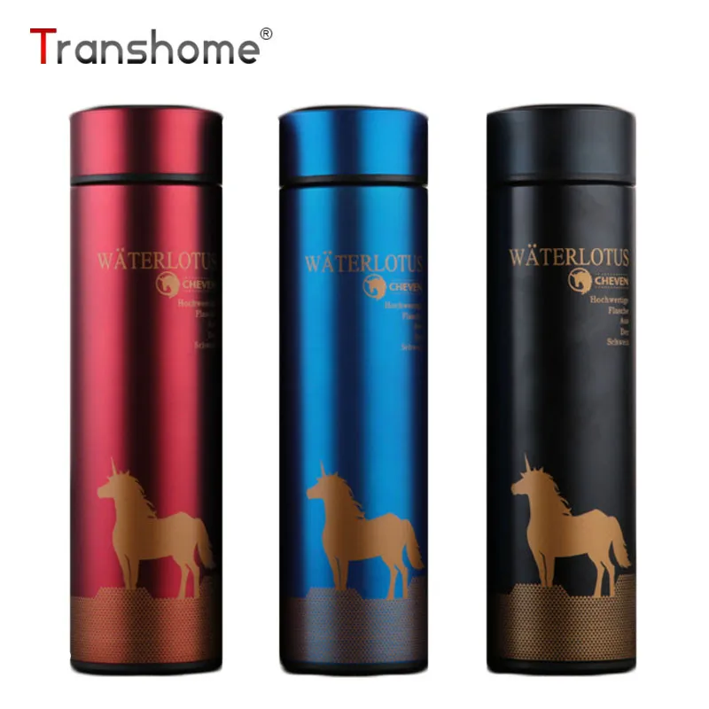 Термос Transhome Unicorn бутылка 500 мл новый оригинальный термос из нержавеющей стали