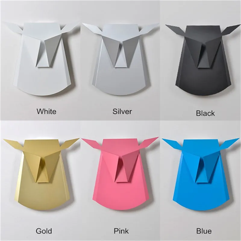

Deer Head Wall lamp Creative Nordic living room bedroom hallway corridor American modern minimalist lamp antlers light