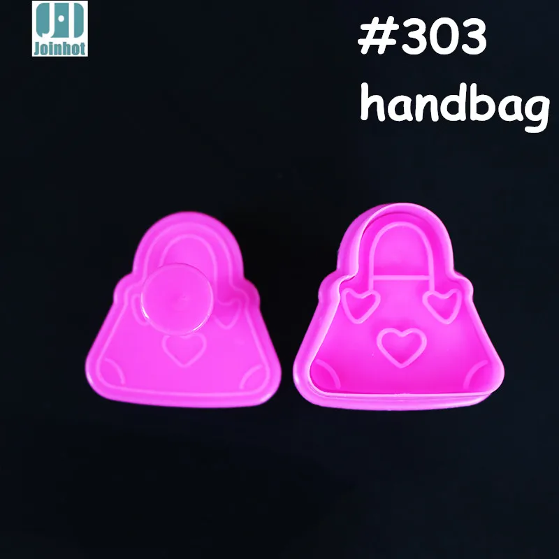 

2015 New Bag Shape Plastic Cake Mold Biscuit Cookie Cutter Mold Fondant Plunger Cutter Mould