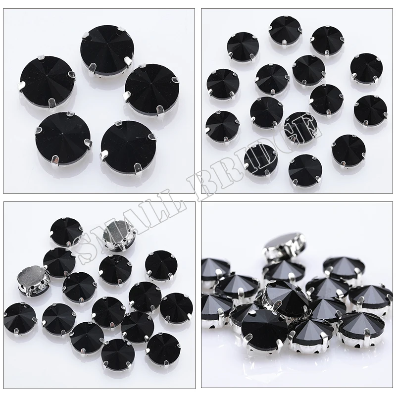 Acrylic Rhinestones Flatback4