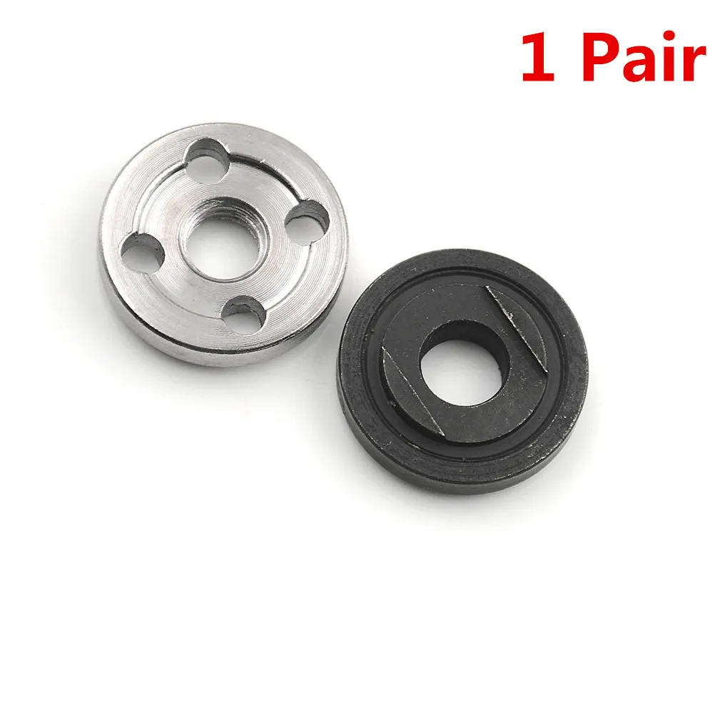1 Pair New Metal Angle Grinder Replacement Part Inner Outer Flange Set  Electrical Angle Grinders
