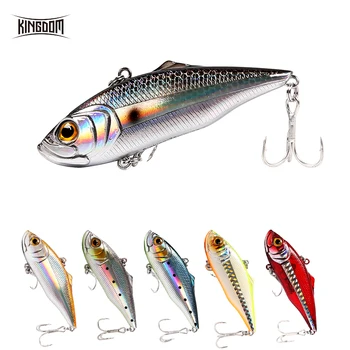 

Kingdom Fishing Lure Sinking VIB 75mm 21.5g/27.2g 60mm 10.9g/14.3g Hard Bait Fishing Tackle Whosale 6 Pieces A Lot Model 5504